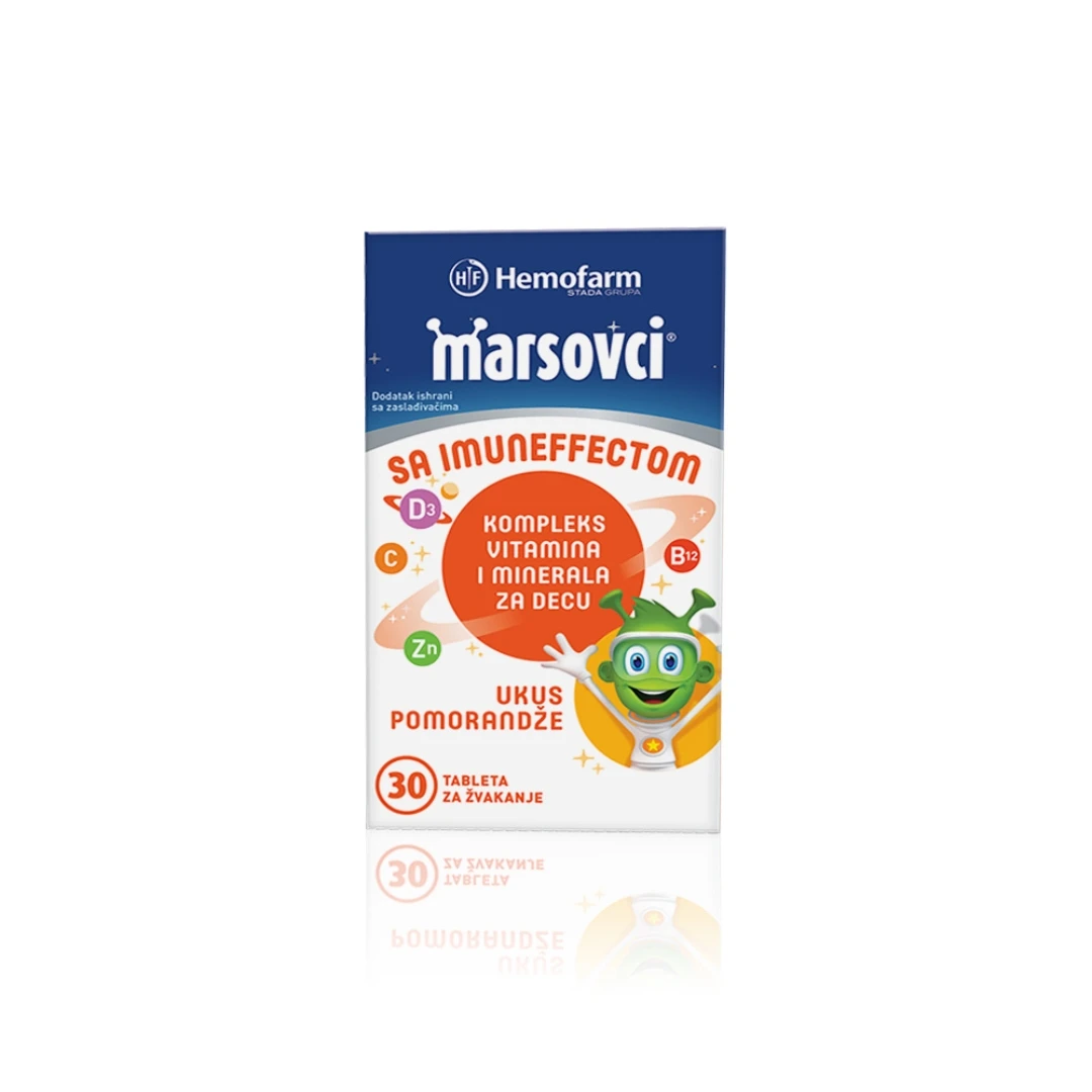 Marsovci® viramini i Minerali sa Imuneffectom 30 Tableta za Žvakanje