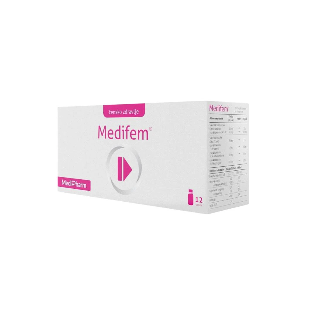 Medifem® Oralni Rastvor za Ublažavanje Menopauzalnih Tegoba 12 Bočica