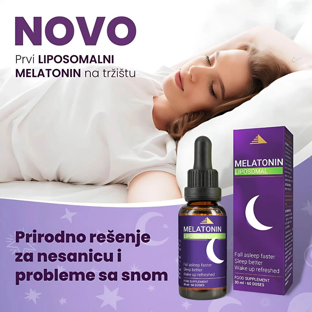 Liposomalni Melatonin za Bolji San 30 mL