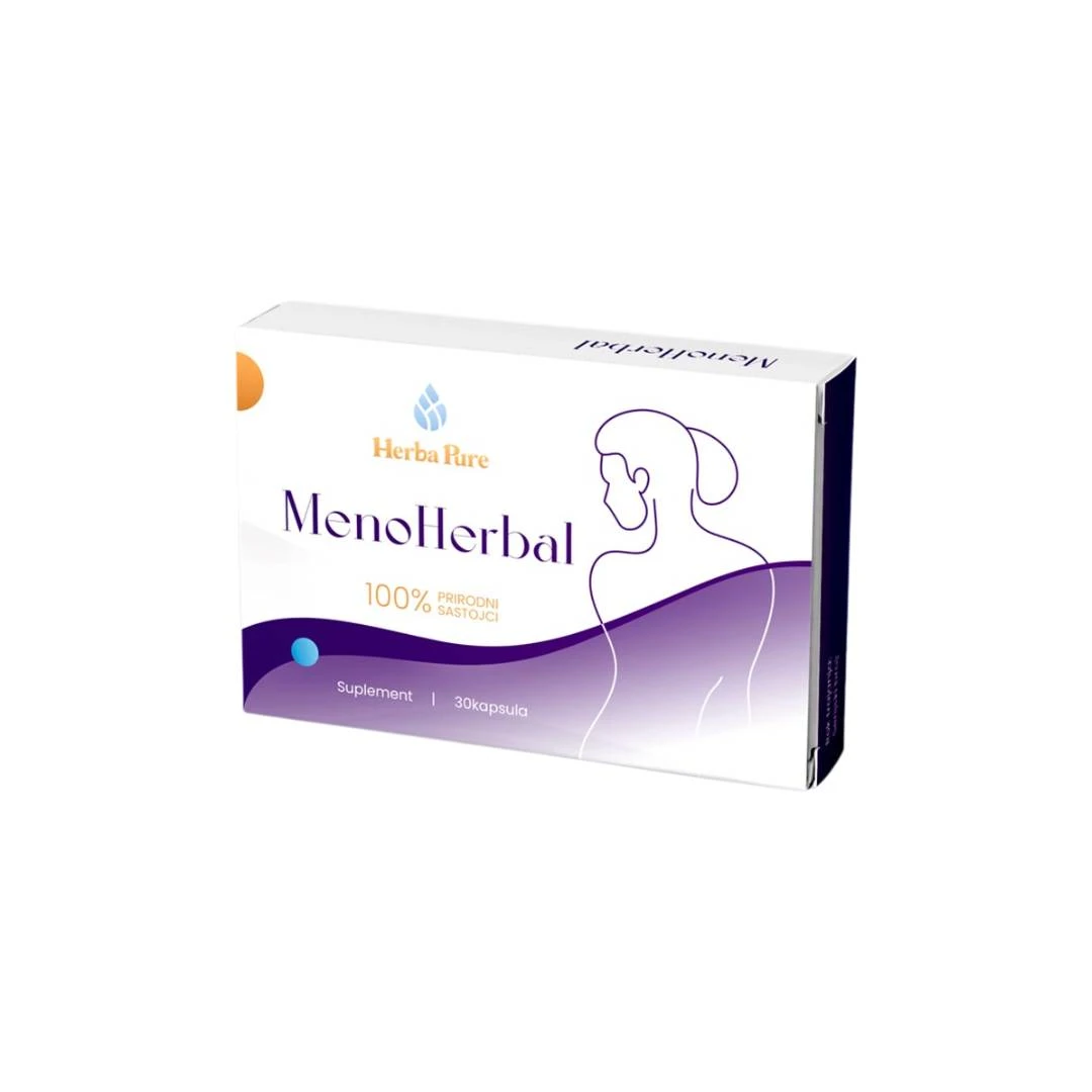 MenoHerbal 30 Kapsula za Ublažavanje Tegoba u Menopauzi