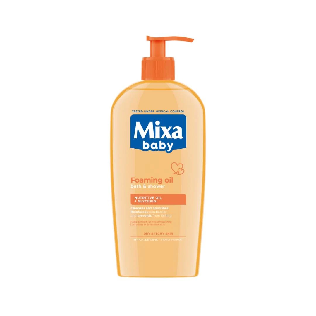 MIXA Baby Nežna Uljana Kupka za Osetljivu Kožu 400 mL