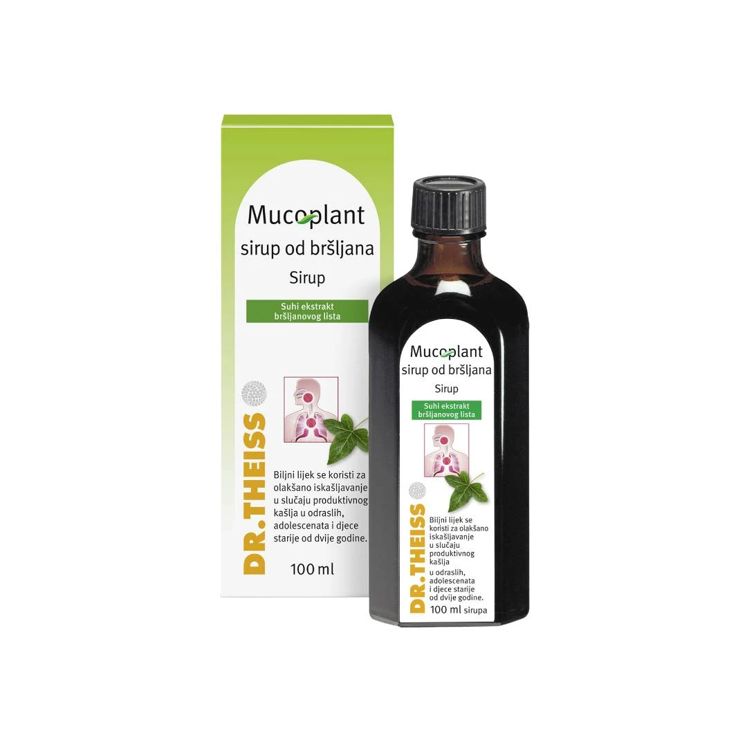 Dr. Theiss Mucoplant Sirup od Bršljana 100 mL