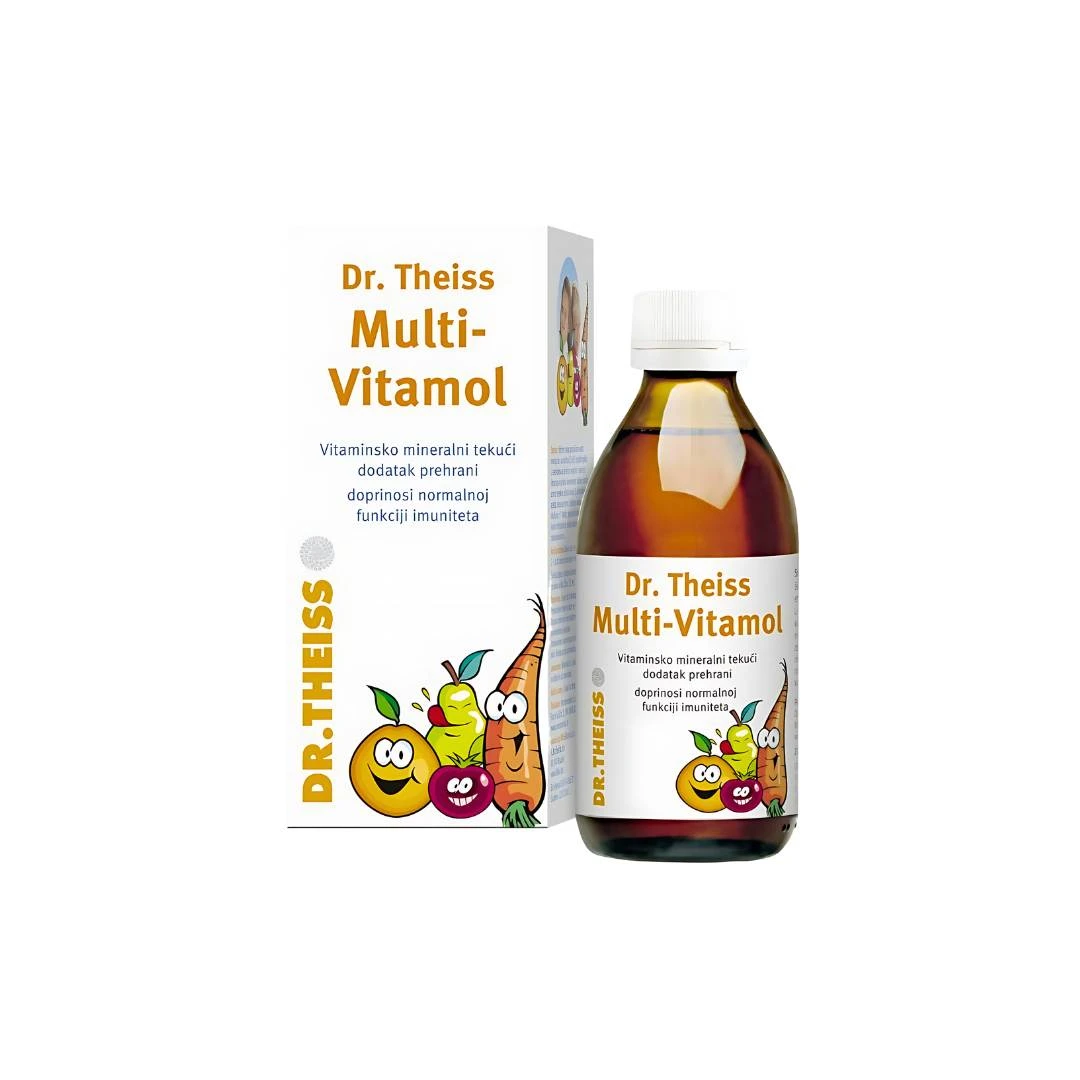 Dr. Theiss Multi-Vitamol Multivitaminski Sirup 1+ za Decu 200 mL