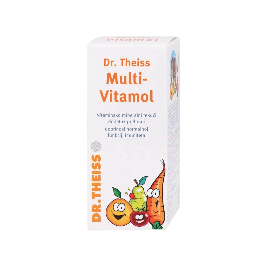 Dr. Theiss Multi-Vitamol Multivitaminski Sirup 1+ za Decu 200 mL