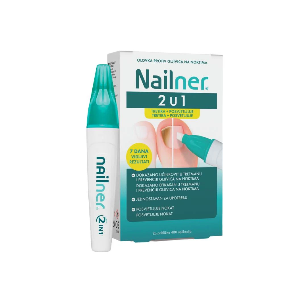 Nailner Pen 2u1 Olovka za Zaštitu Noktiju od Gljivica 4 mL