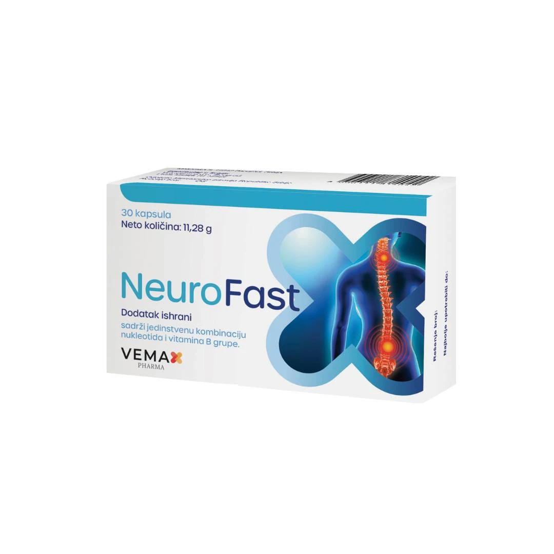 Neuro Fast 10 Kapsula za Bolne Kompresivne Neuropatije