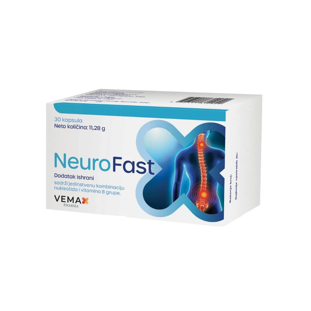 Neuro Fast 30 Kapsula za Bolne Kompresivne Neuropatije