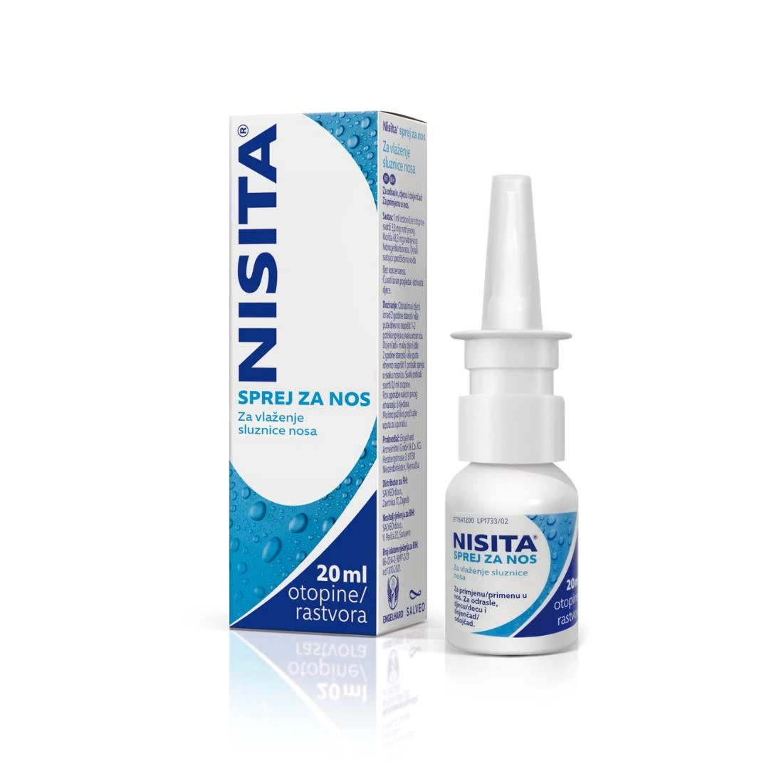 NISITA® Sprej za Zapušen Nos 20 mL