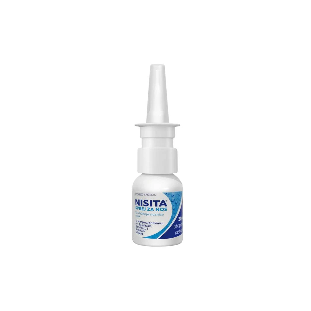 NISITA® Sprej za Zapušen Nos 20 mL