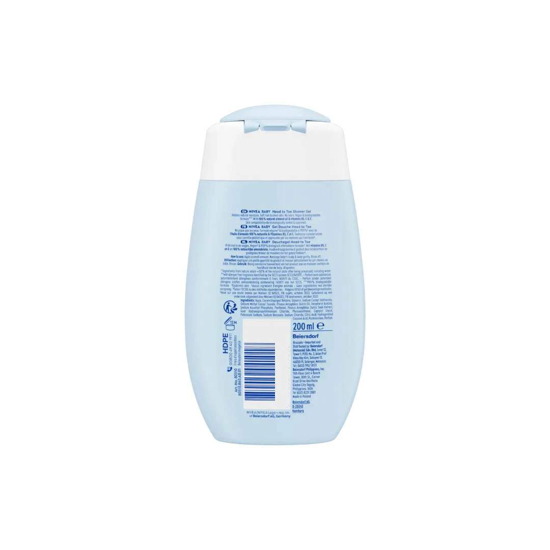 NIVEA Baby Biorazgradiva Gel Kupka za Bebe i Decu 200 mL