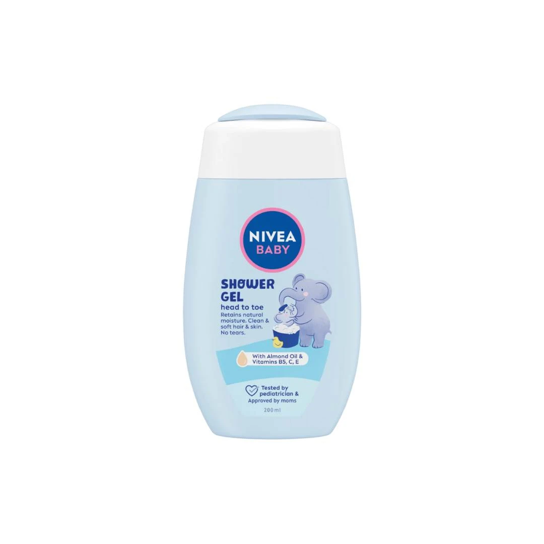 NIVEA Baby Biorazgradiva Gel Kupka za Bebe i Decu 200 mL