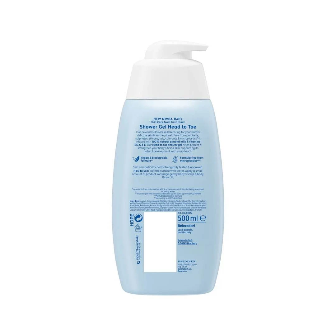 NIVEA Baby Biorazgradiva Kupka za Bebe i Decu 500 mL