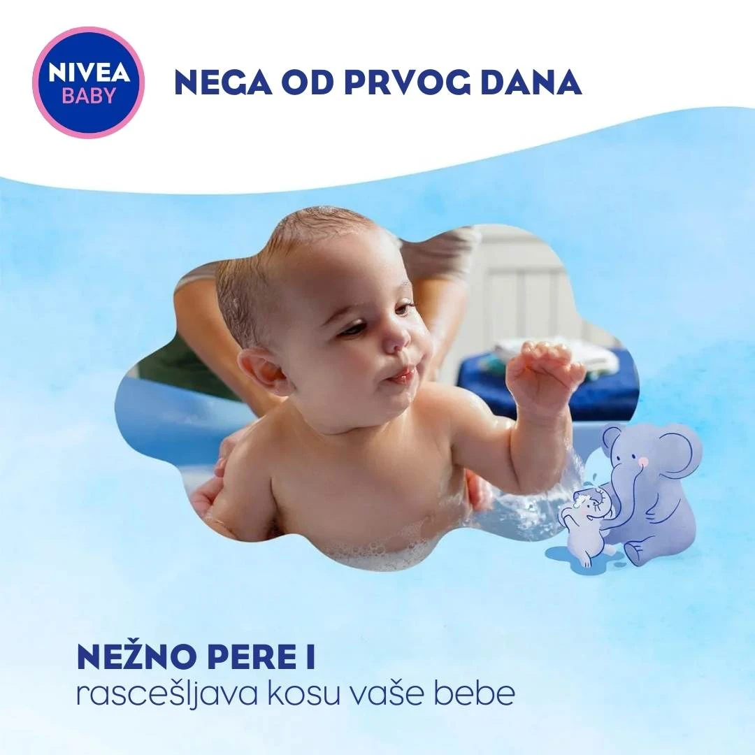 NIVEA Baby Blagi Šampon bez Suza 200 mL