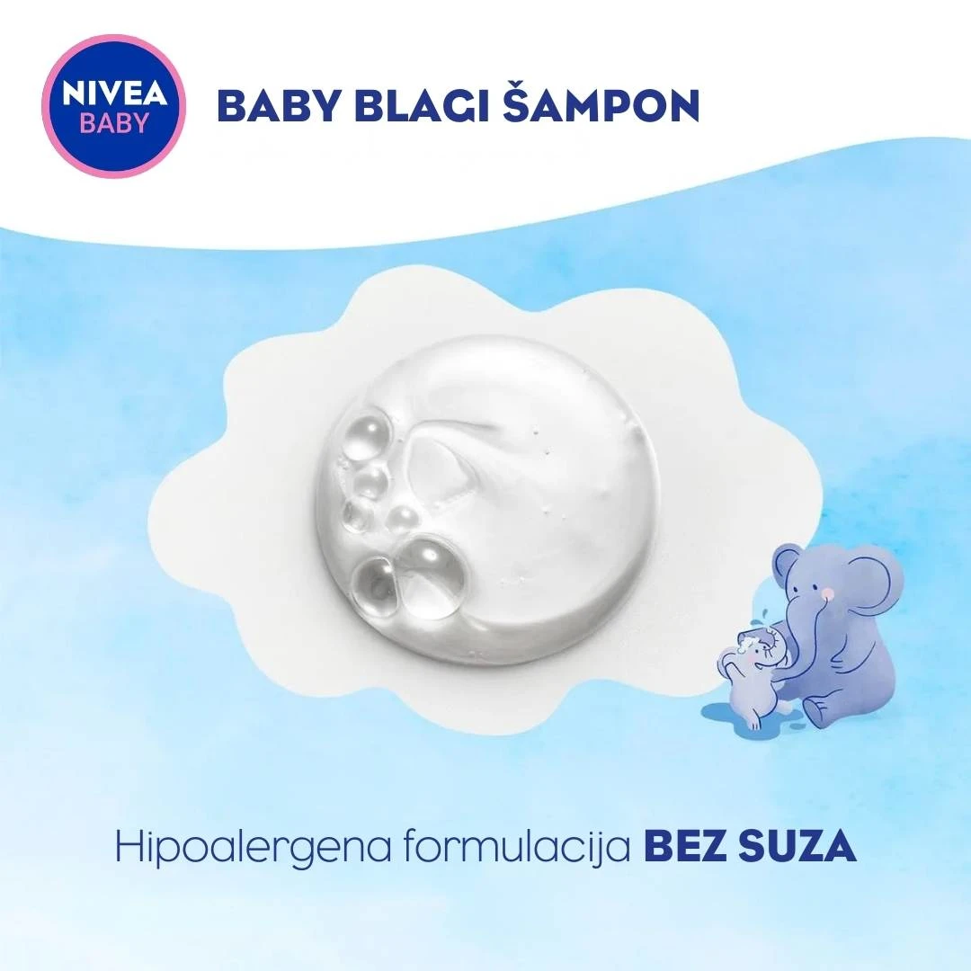 NIVEA Baby Blagi Šampon bez Suza 200 mL