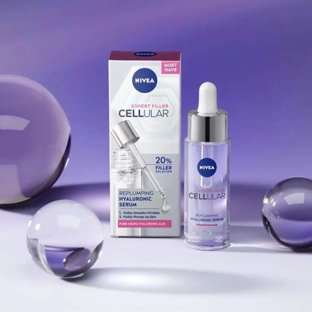 NIVEA Cellular Filler Expert Serum sa Hijaluronom 30 mL