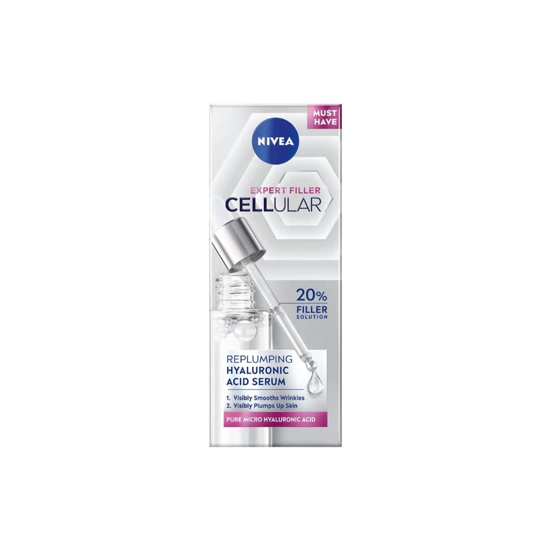 NIVEA Cellular Filler Expert Serum sa Hijaluronom 30 mL