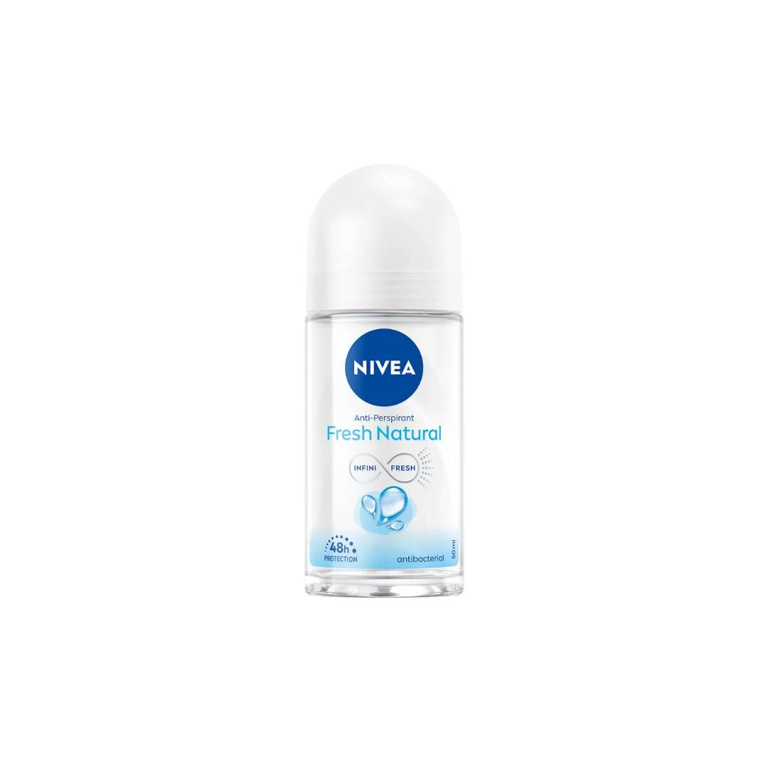 NIVEA Deo Roll On Fresh Natural Antiperspirant 50 mL