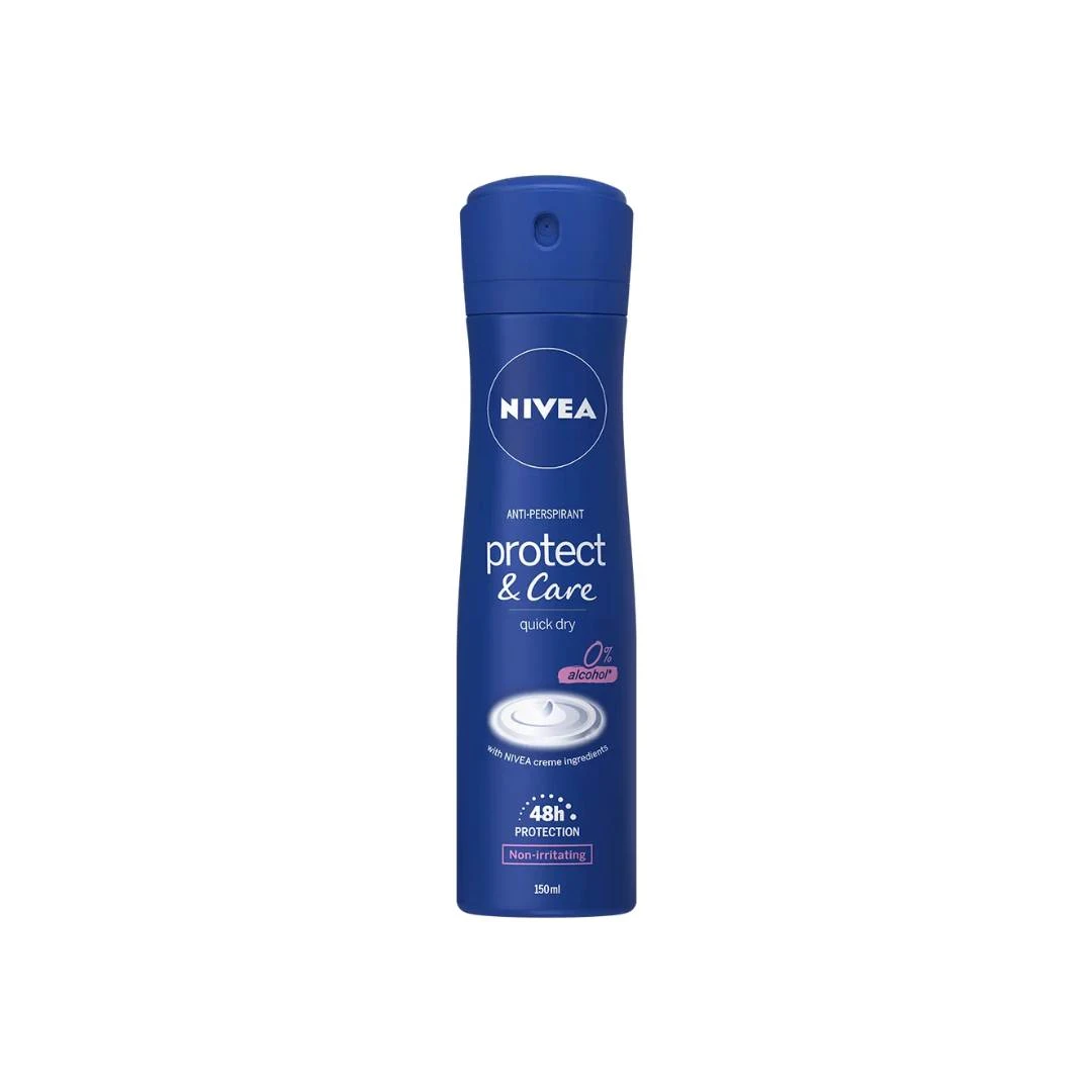 NIVEA Deo Sprej Protect&Care Antiperspirant 150 mL