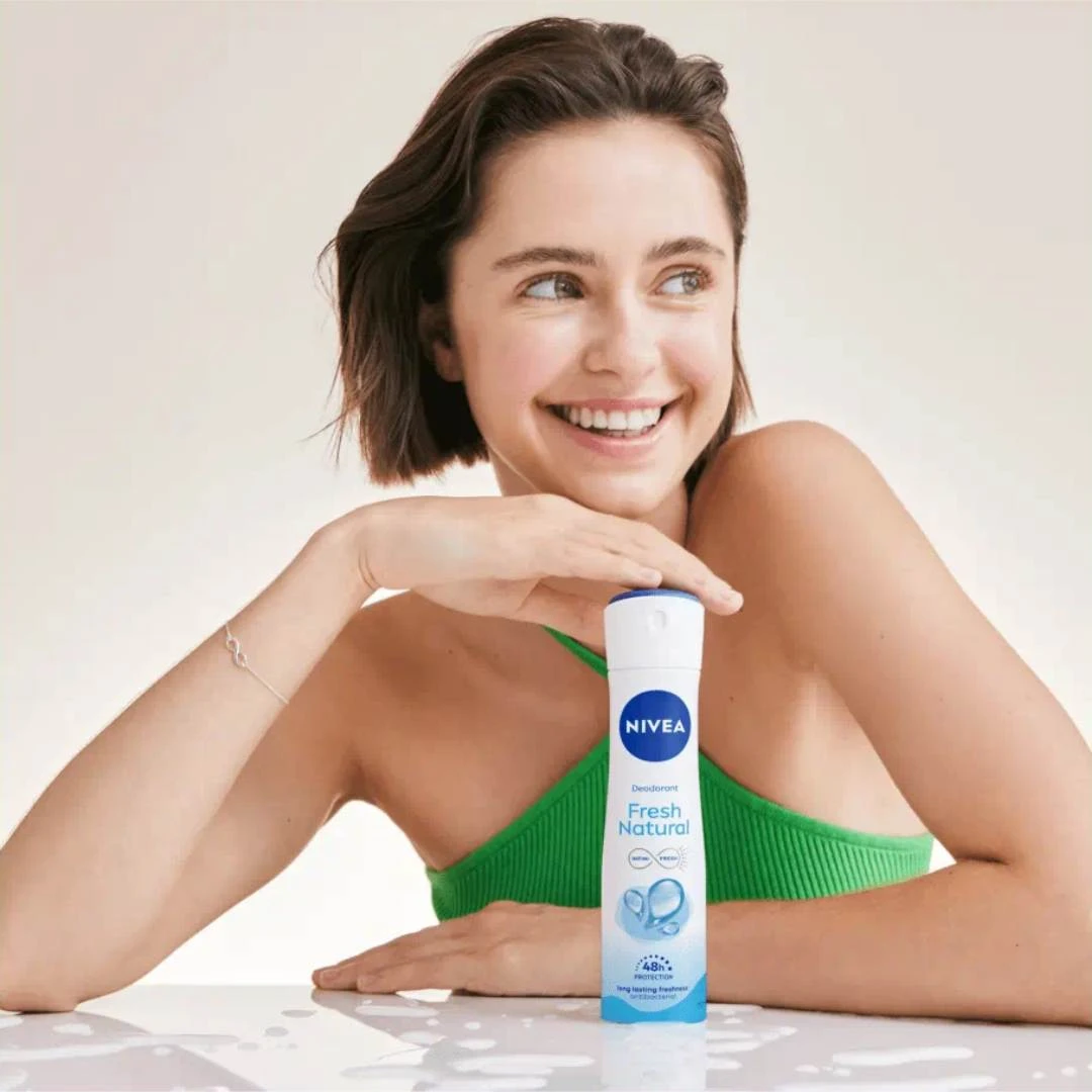 NIVEA Dezodorans Fresh Naturalu Sprej 150 mL