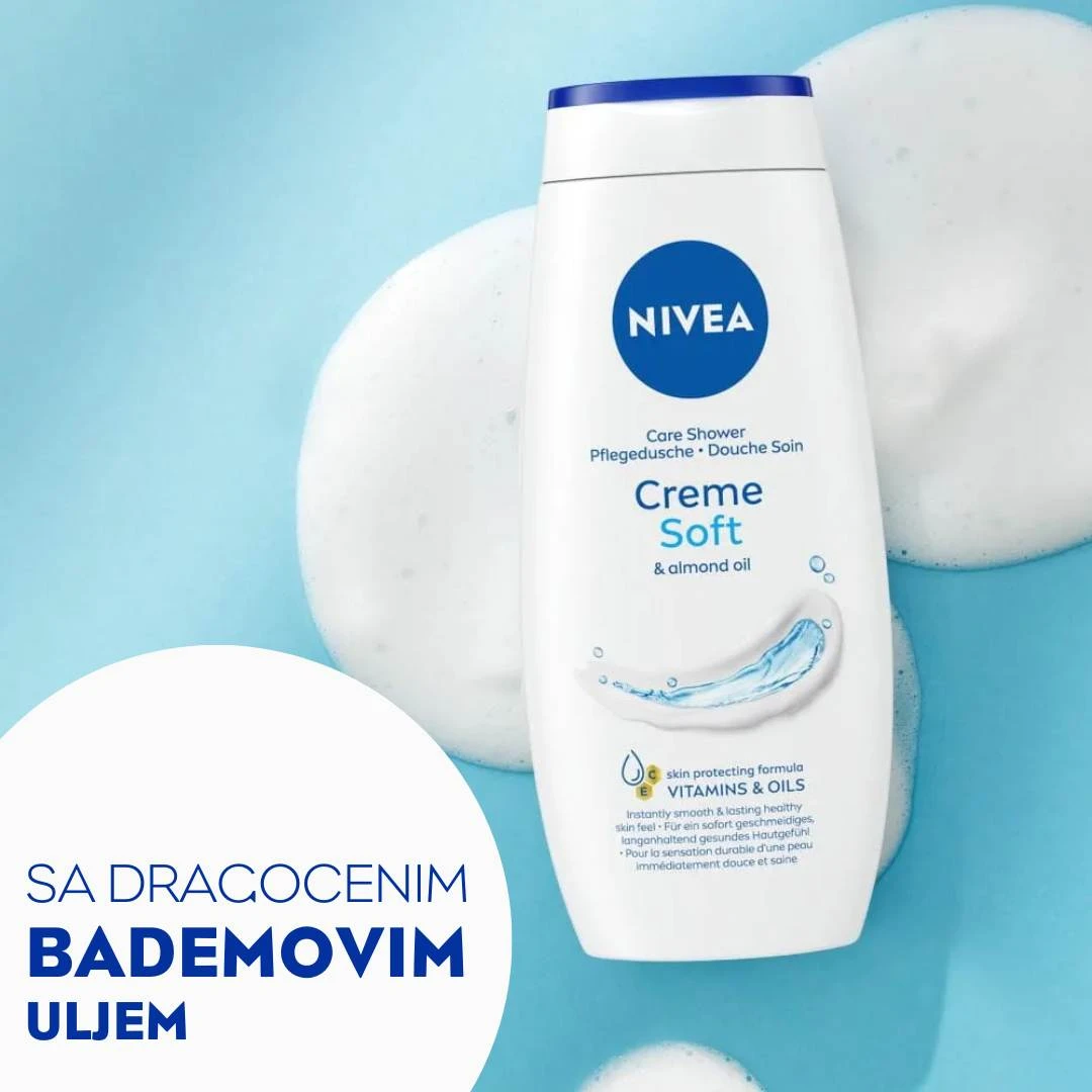 NIVEA Kupka  Pure Care Creme Soft 250 mL