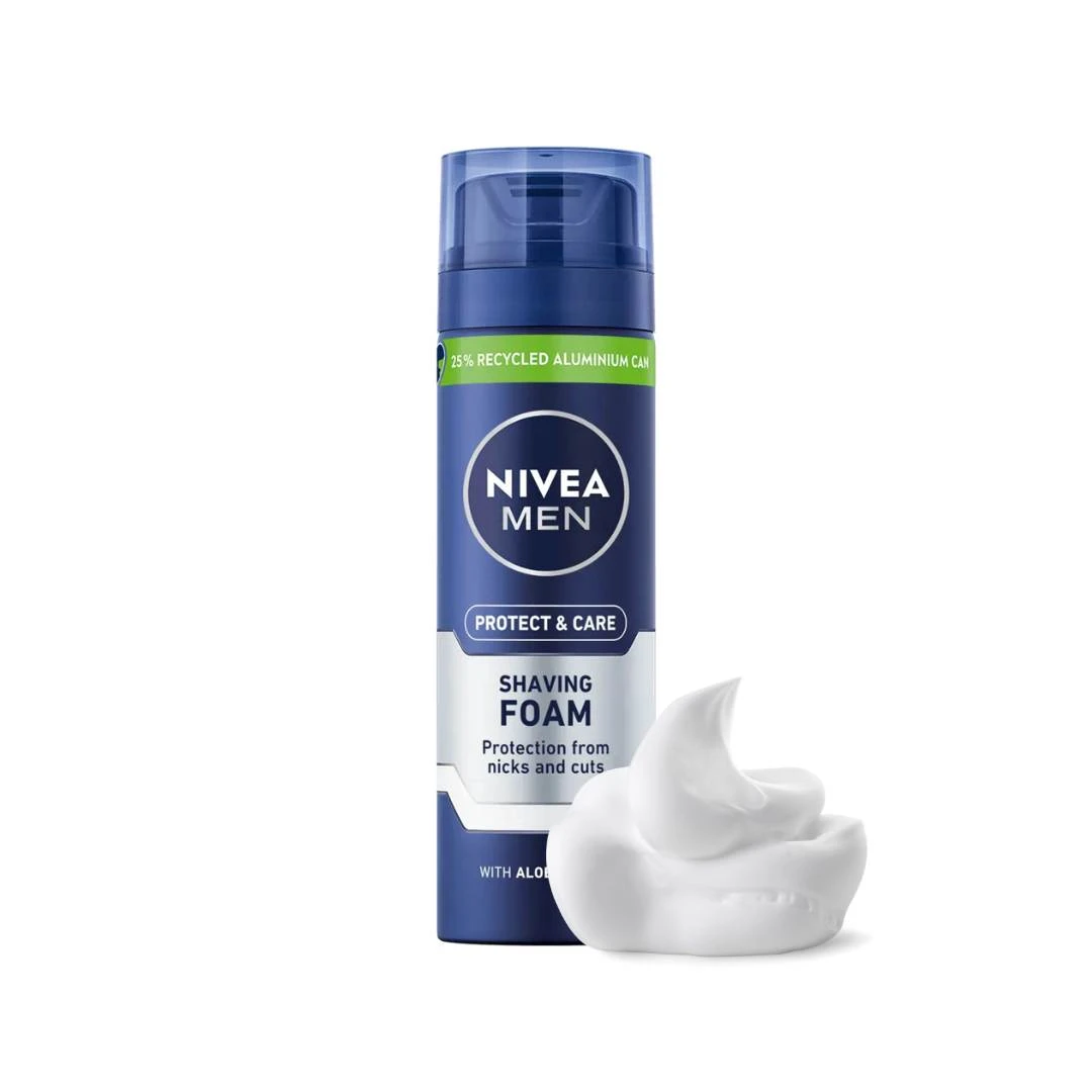 NIVEA MEN Protect&Care Pena za Brijanje Tamnoplava  200 mL