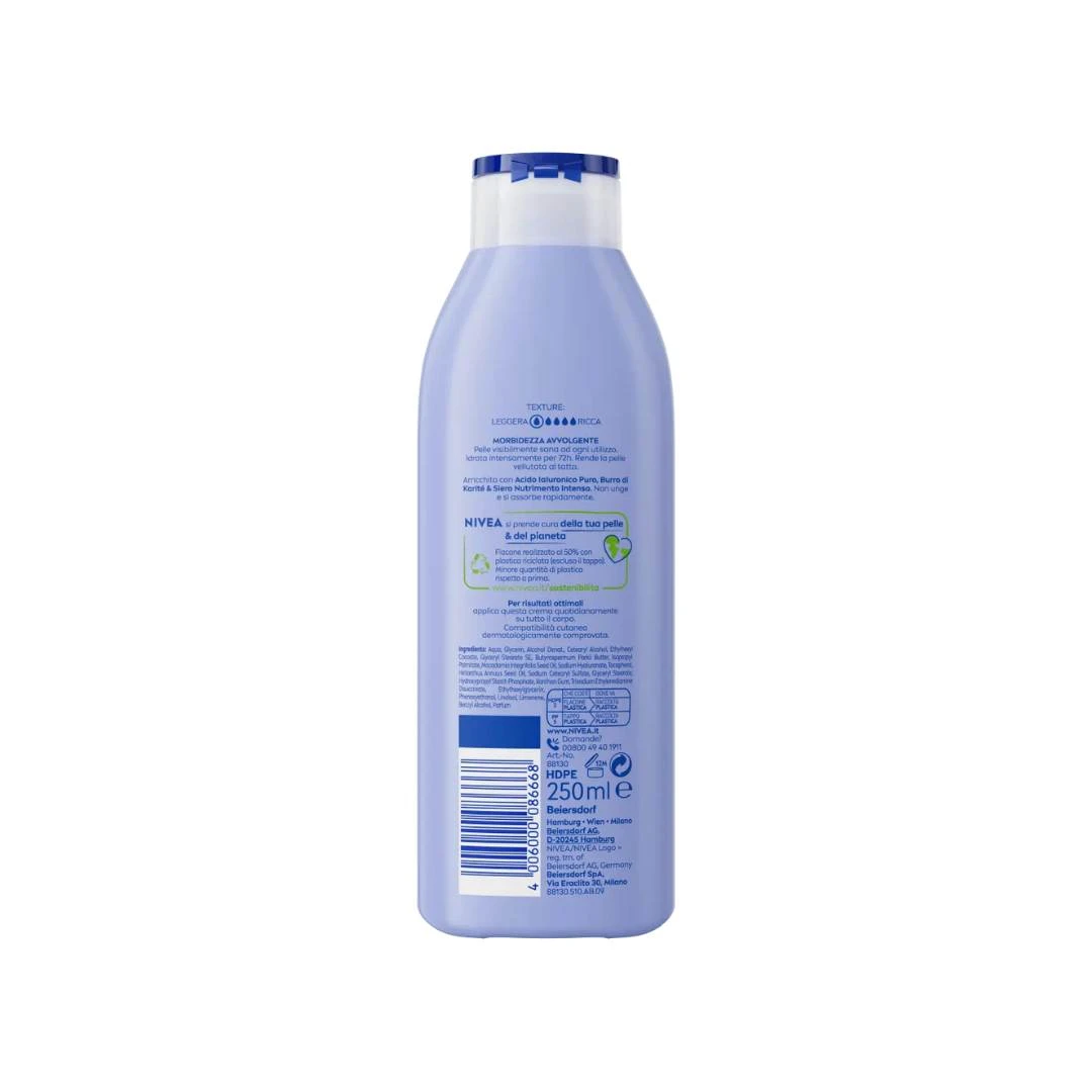 NIVEA Mleko za Negu Tela Smooth Sensation 250 mL