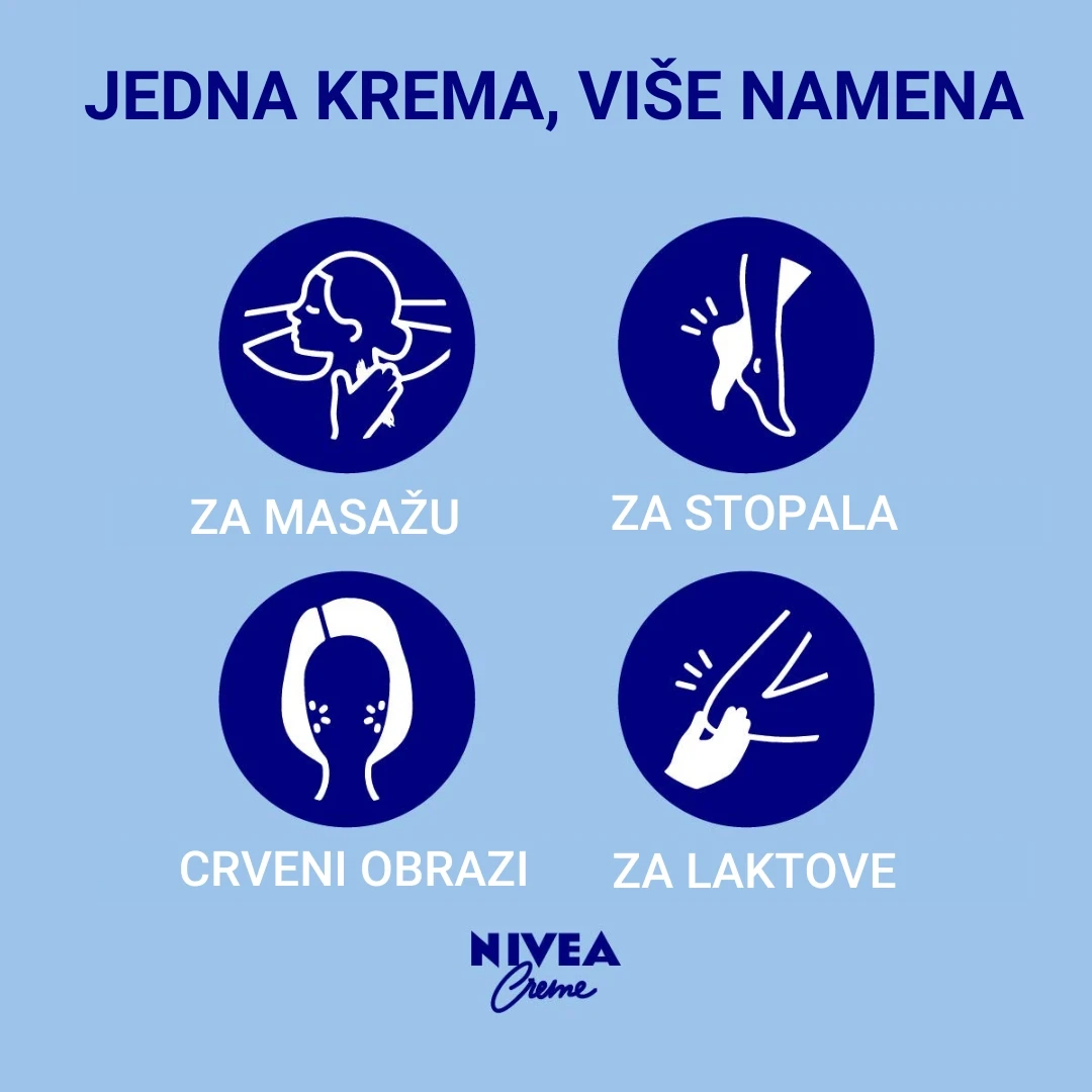 NIVEA Univerzalna Krema 250 mL; Original