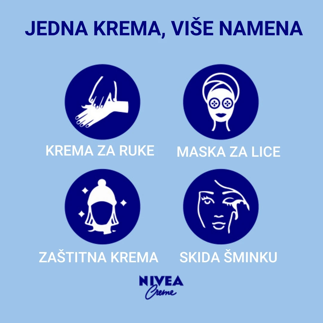 NIVEA Univerzalna Krema 250 mL; Original