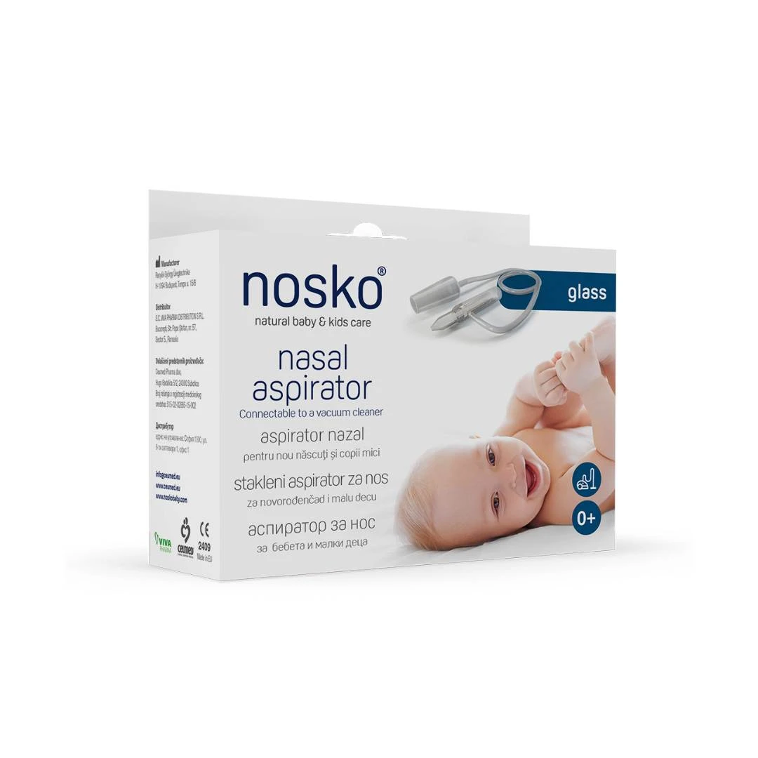 nosko® Nazalni Stakleni Aspirator za Nos Glass