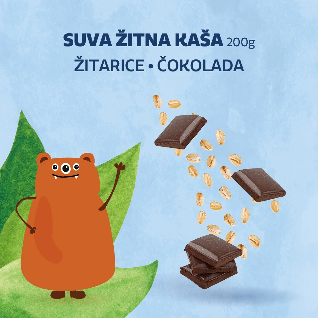 Nutrino JUNIOR Pšenična Kaša sa Čokoladom 200 g