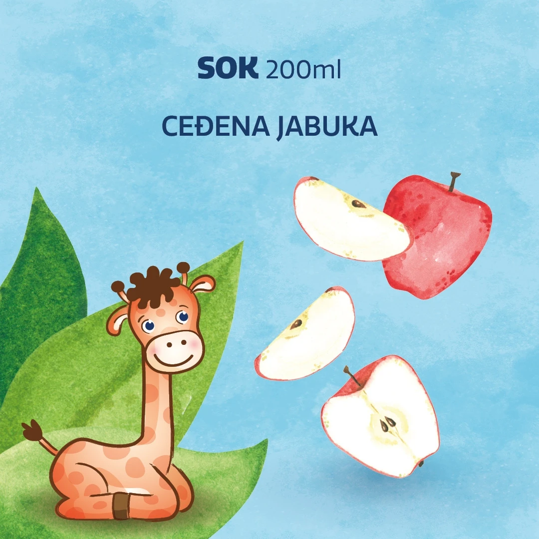 Nutrino Sokić Ceđena Jabuka 200 mL