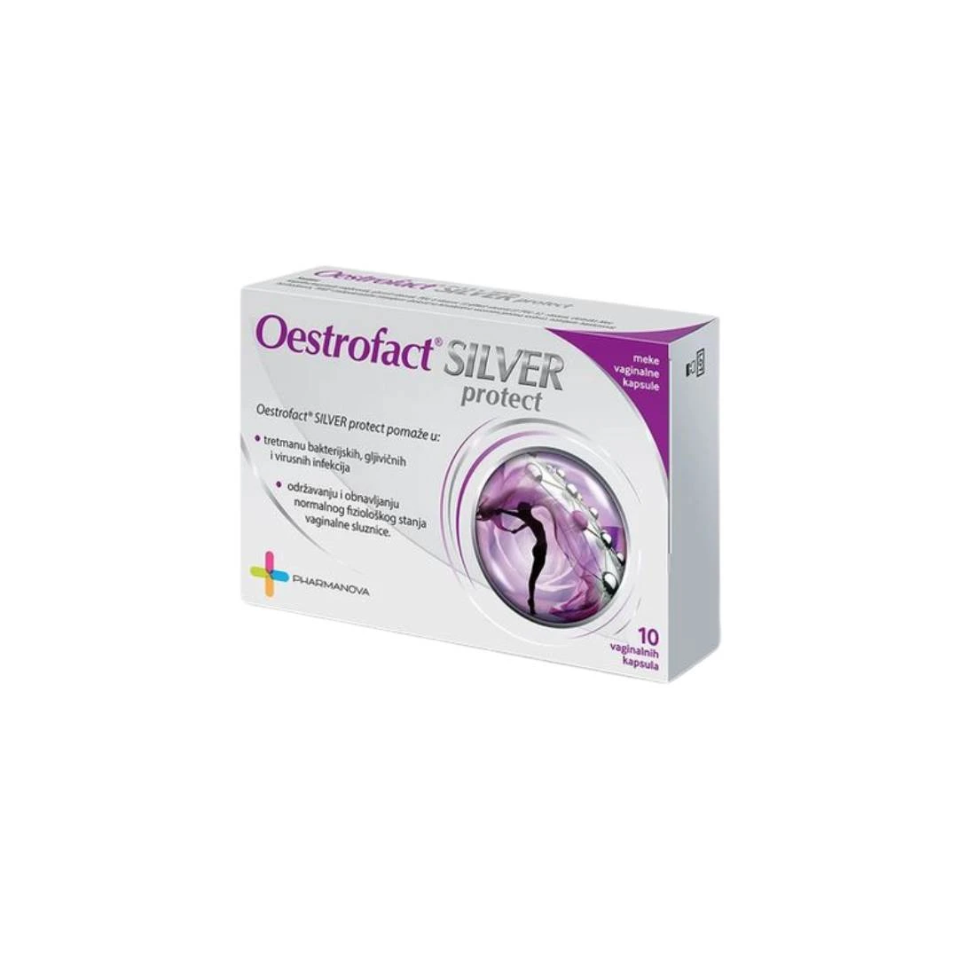 Oestrofact® SILVER Protect 10 Vaginalnih Kapsula