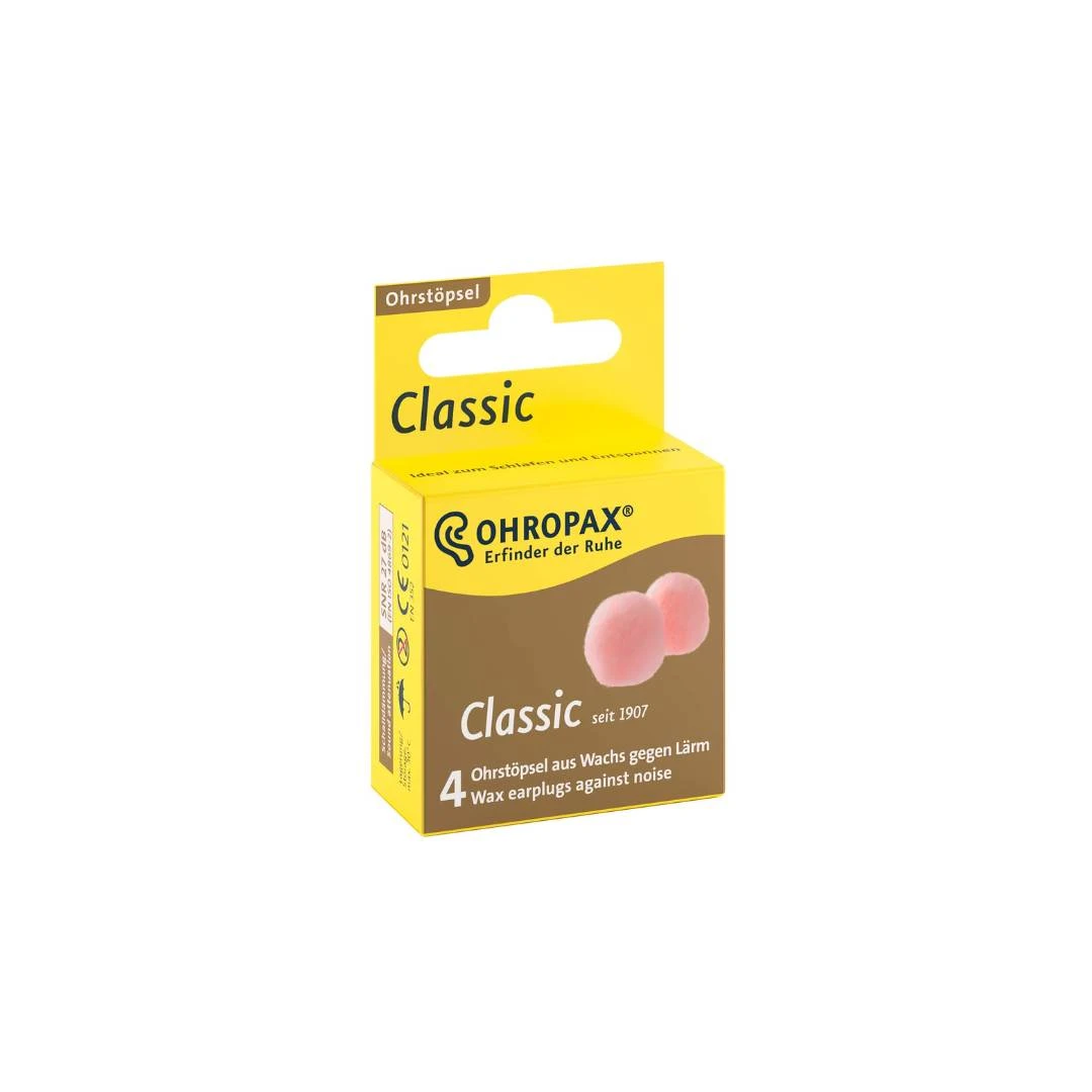 OHROPAX® Classic 4 Čepića; Čepovi za Uši od Voska