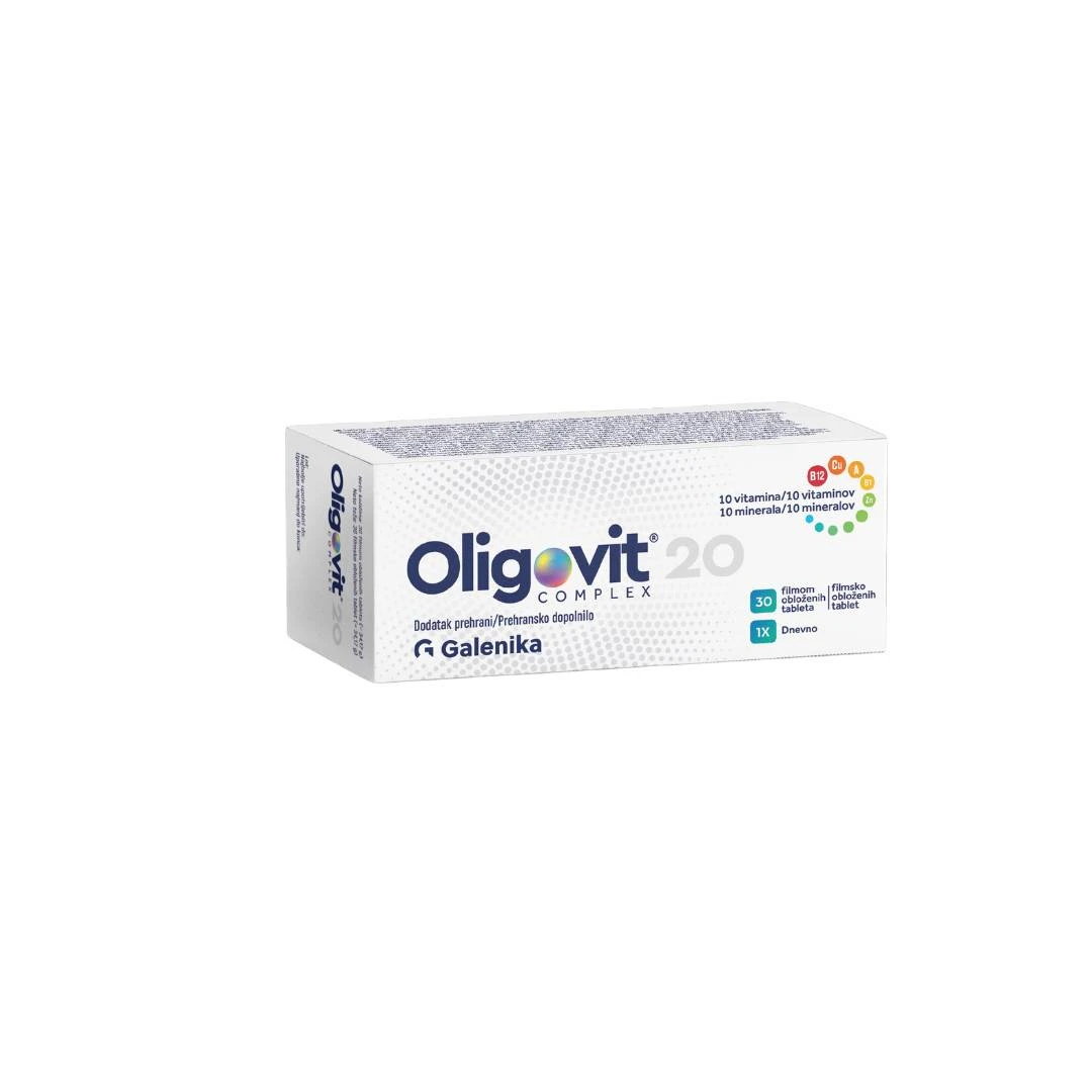 GALENIKA Oligovit® COMPLEX Multivitamini 30 Film Tableta