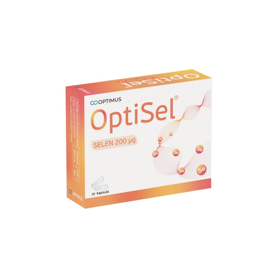 OptiSel Selen 200 mcg 30 Kapsula