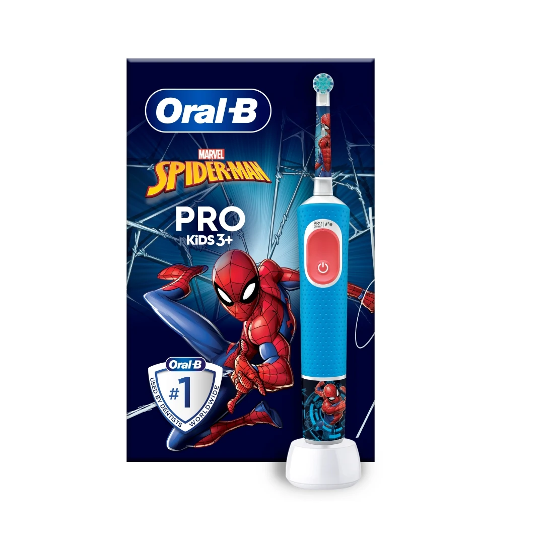 Oral-B® Električna Četkica za Decu Spiderman Vitality PRO KIDS 3+