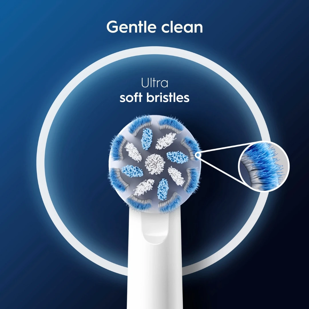 Oral-B® iO Nastavci SENSITIVE CLEAN 4 Glave za Električnu Četkicu za Zube