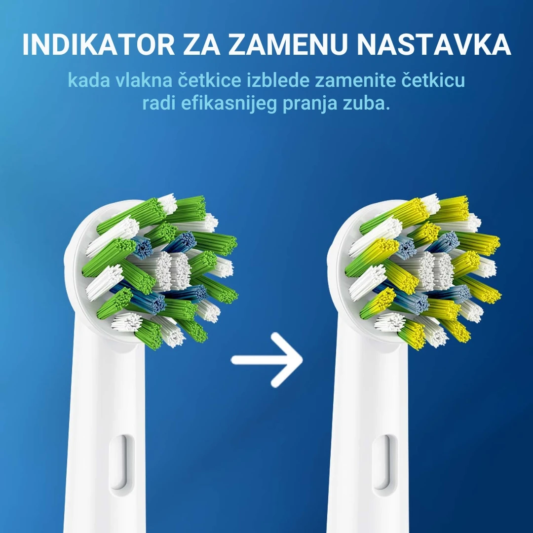 Oral-B® Nastavci za Električnu Četkicu Cross Action 2 Nastavka