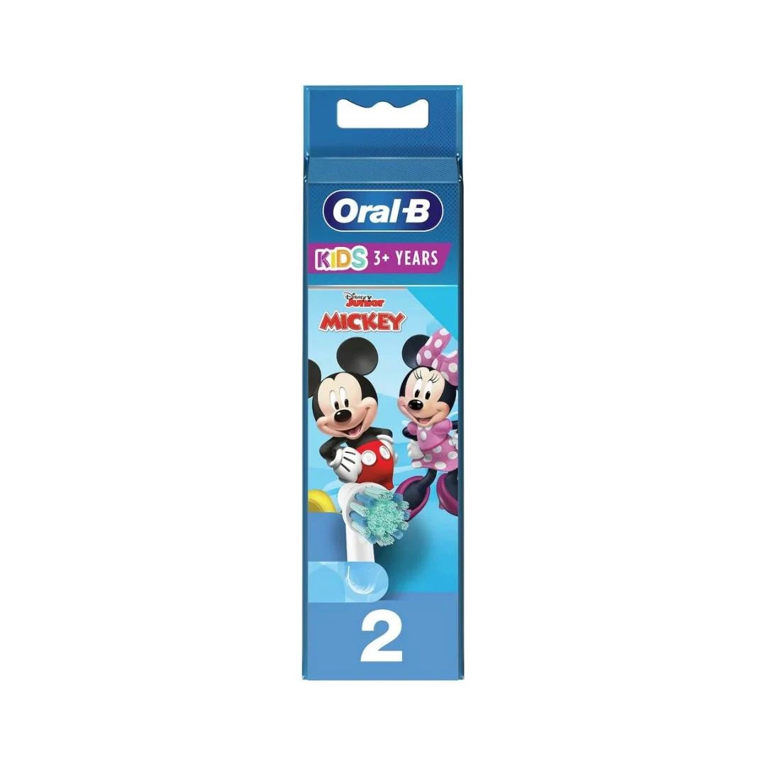 Oral-B® Nastavci za Četkicu MICKEY&MINNIE  Ekstra Soft 2 Nastavka za Dečiju Električnu Četkicu