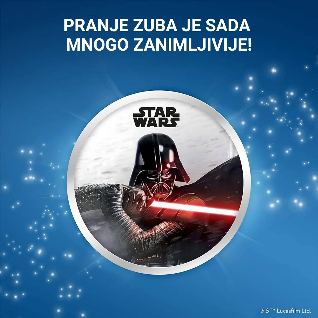 Oral-B® Nastavci za Četkicu STAR WARS 2 Nastavka