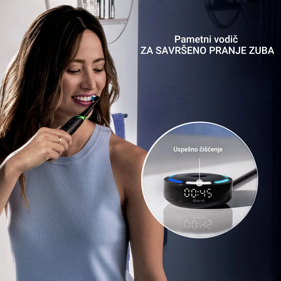 Oral-B® Power iO 10 Električna Četkica za Zube Kosmički Crna