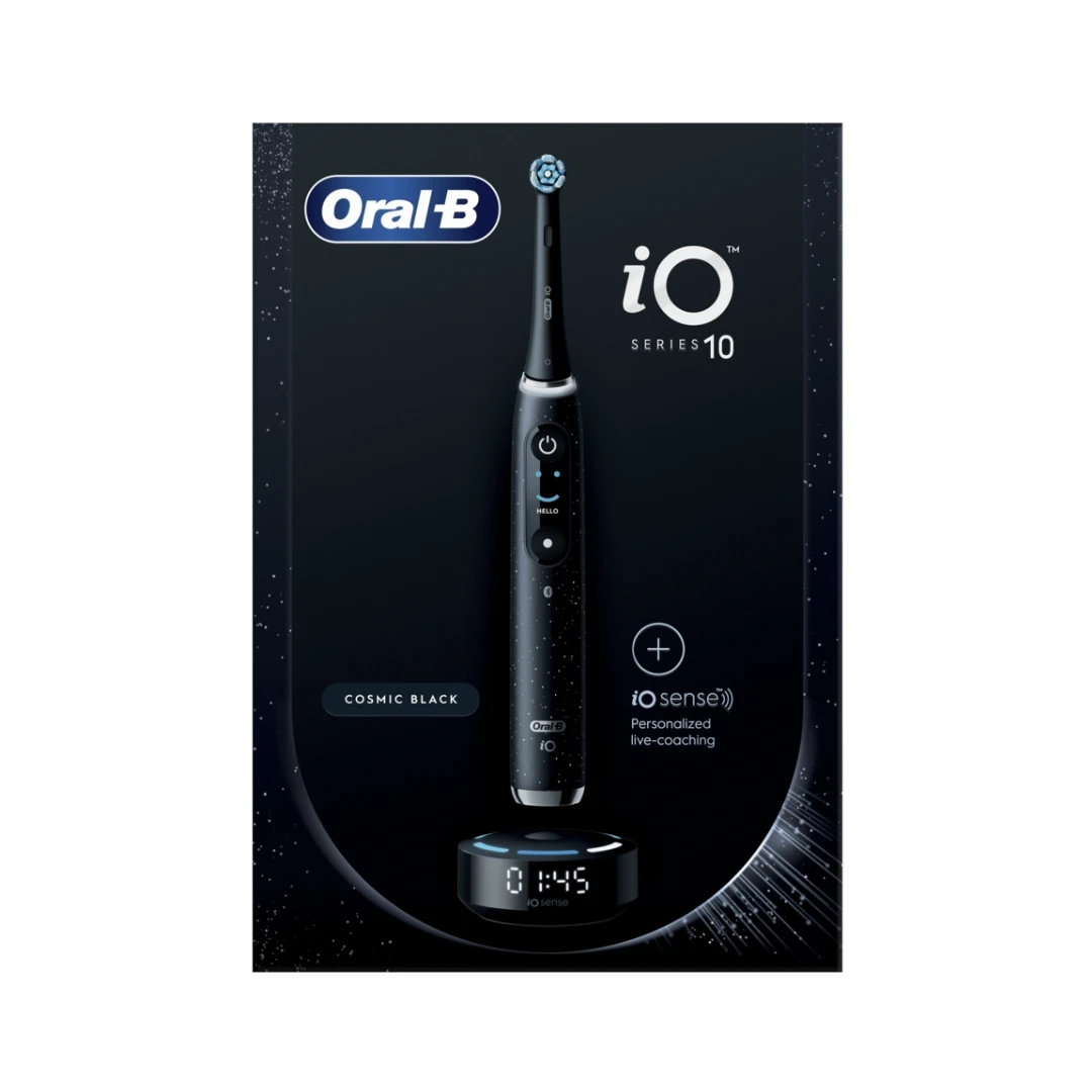 Oral-B® Power iO 10 Električna Četkica za Zube Kosmički Crna