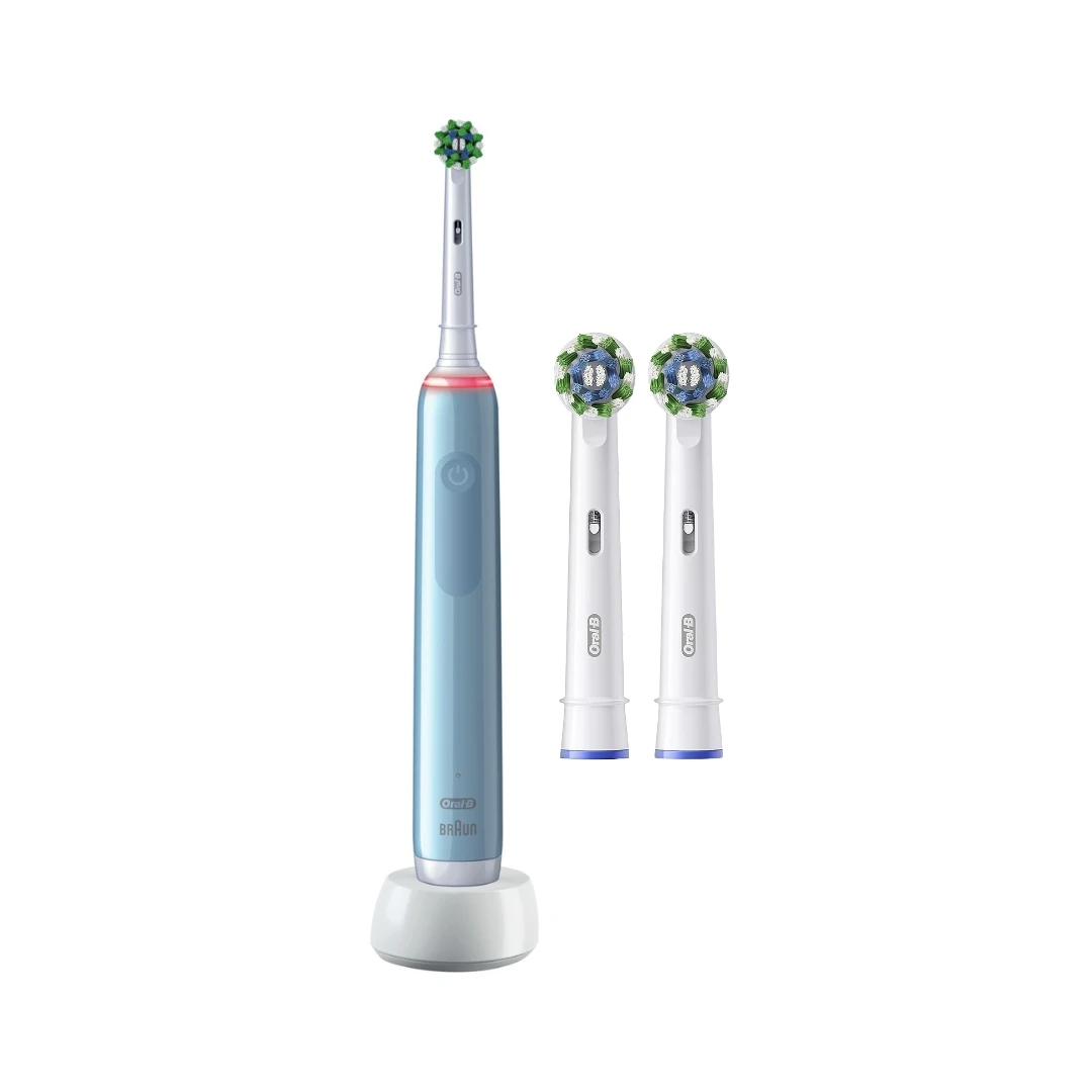 Oral-B® Pro 3 Električna Četkica za Zube Set + 2 Zamenska Nastavka