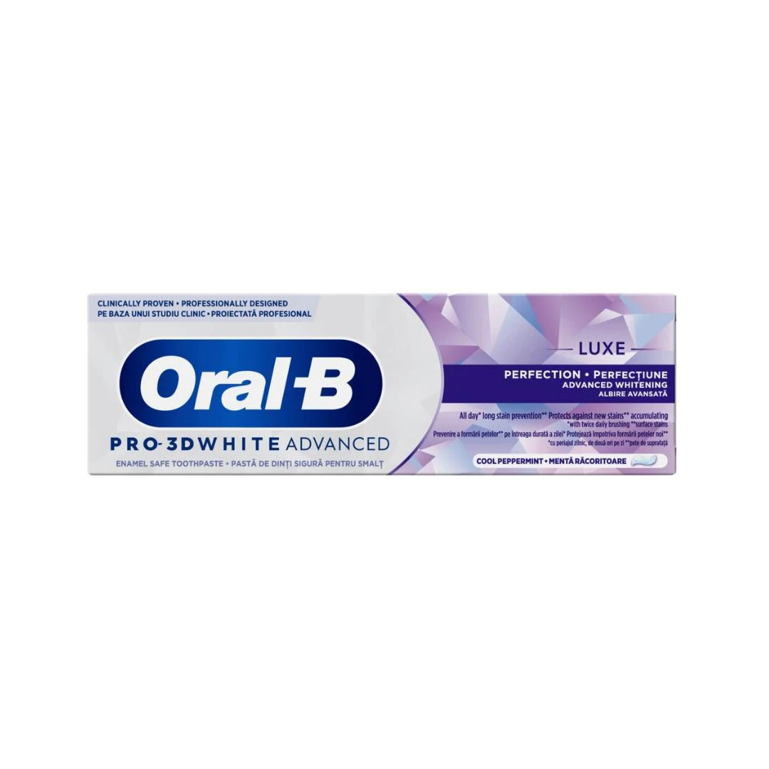 Oral-B® Pro 3D White Lux Perfection Pasta za Zube 75 mL