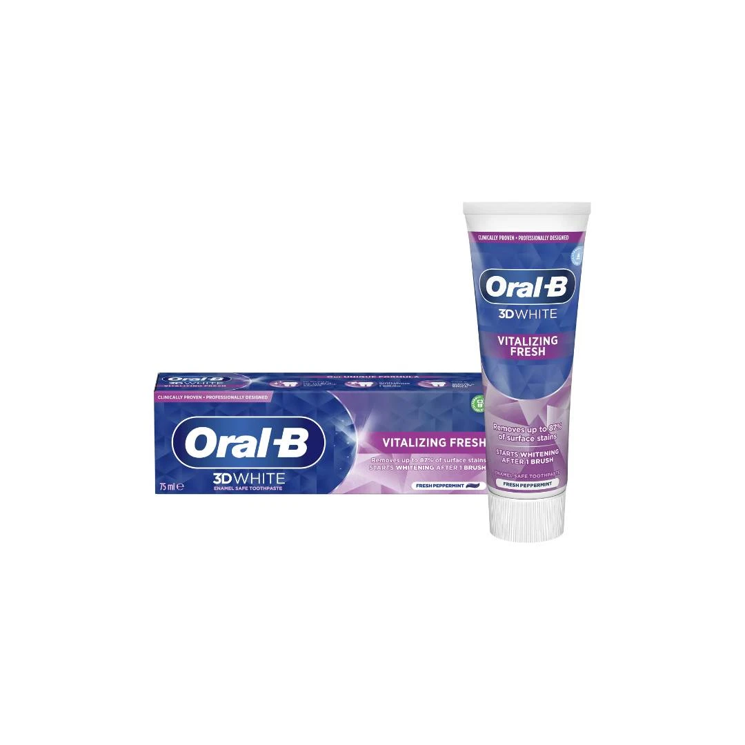 Oral-B® Pro 3D White Vitalizing Fresh Pasta za Zube 75 mL