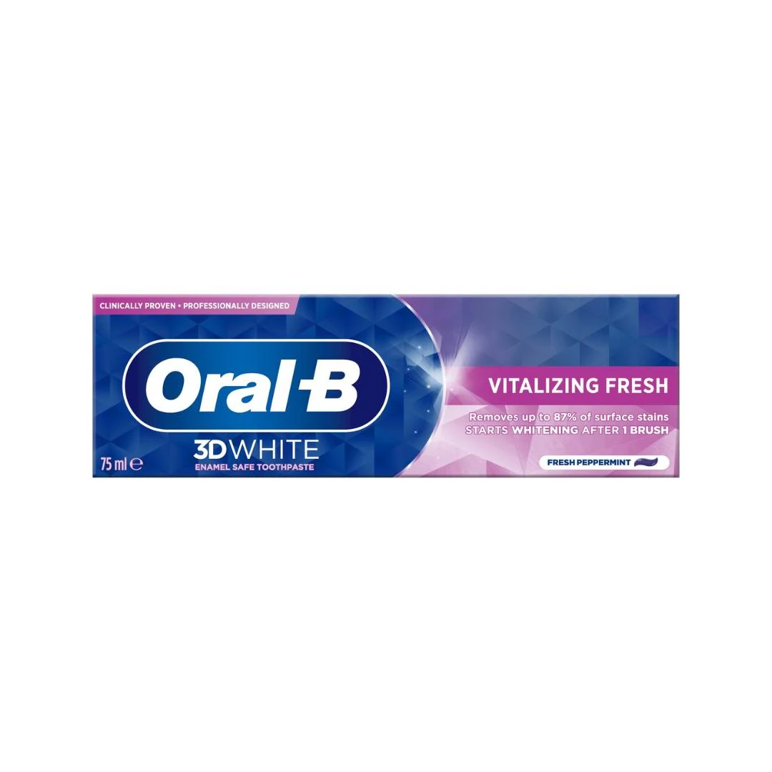 Oral-B® Pro 3D White Vitalizing Fresh Pasta za Zube 75 mL