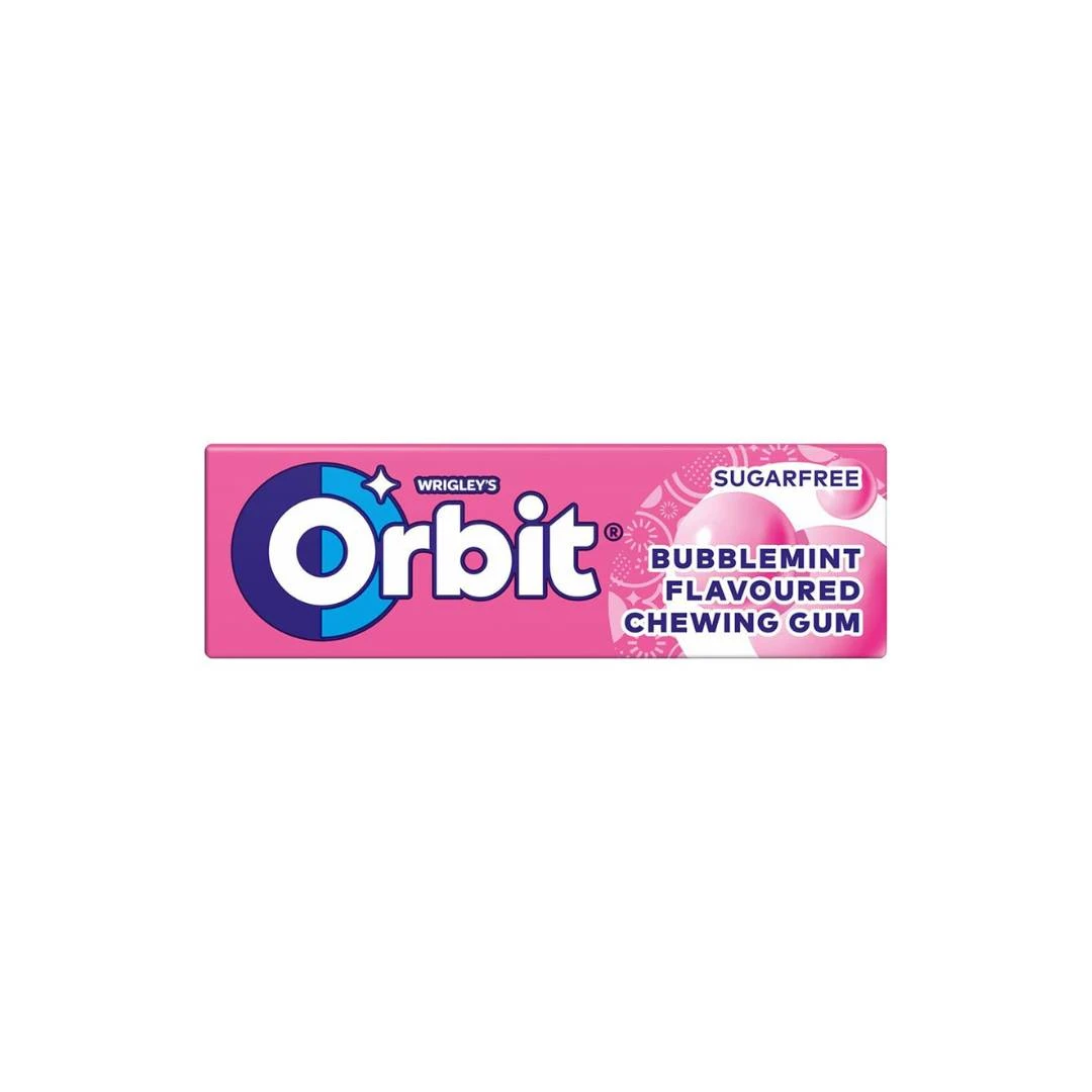 Orbit® Žvake BUBBLEMINT 10 Žvaka