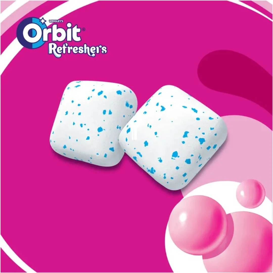 Orbit® Žvake REFRESHERS BUBBLEMINT 15,6 g