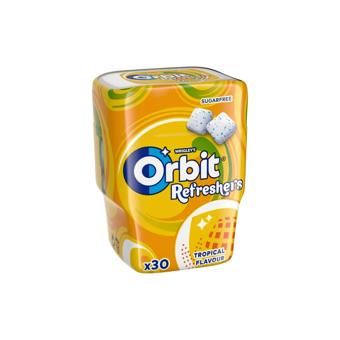 Orbit® Žvake REFRESHERS TROPICAL 30 Žvaka sa Ukusom Tropskog Voća