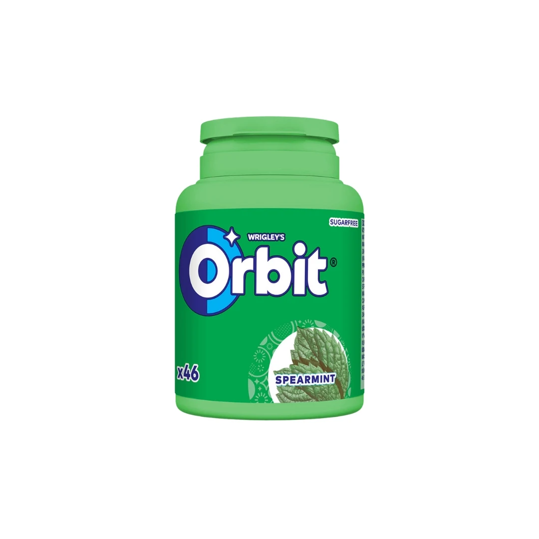 Orbit® Žvake SPEARMINT sa Ukusom Mente Bočica 46 Žvaka
